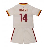 AS Roma Donyell Malen #14 Vonkajší Detský futbalový dres 2026-27 Krátky Rukáv (+ trenírky)
